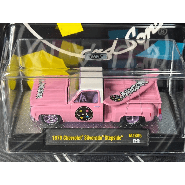 M2 Machines 1979 Chevrolet Silverado Stepside Maui and Sons Chase