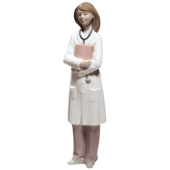 Drevy Doctor - Female. Porcelain Doctor Figure.