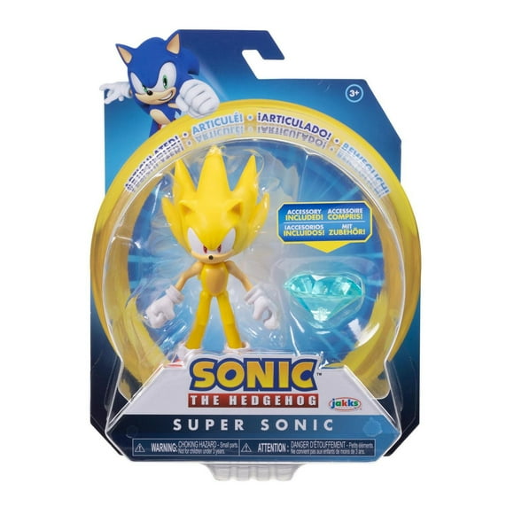 Super Sonic (Modern) with Light Blue Chaos Emerald