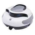 YTBW Automatic Pool Vacuum Cleaner Robotic Cordless DualMotor With Led