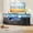 55" Black, variant on Tydimor 55 Inch TV Stand with LED Lights & Charging Power Station, 6 Fabric Drawer Dresser, Multifunctional Media Console, Sideboard Storage Cabinet, Entryway Hallway Table Fits 32-70 Inch TV, Black