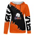 thumbnail image 4 of Blusa de manga larga suelta con estampado de Halloween a la moda para mujer, camisetas informales, sudaderas con capucha Pompotops  FGAJ17097, 4 of 5