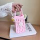 thumbnail image 4 of Bolso de ganchillo para mujer con monedero de flores hecho a mano regalo de encanto suave para amigos Hugtrwg Para estrenar, 4 of 9