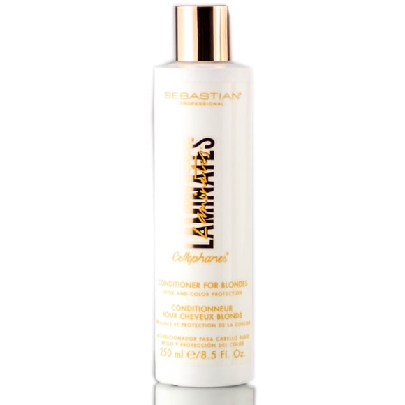 Acondicionador Sebastian de celofanes laminados para rubias, 250 ml