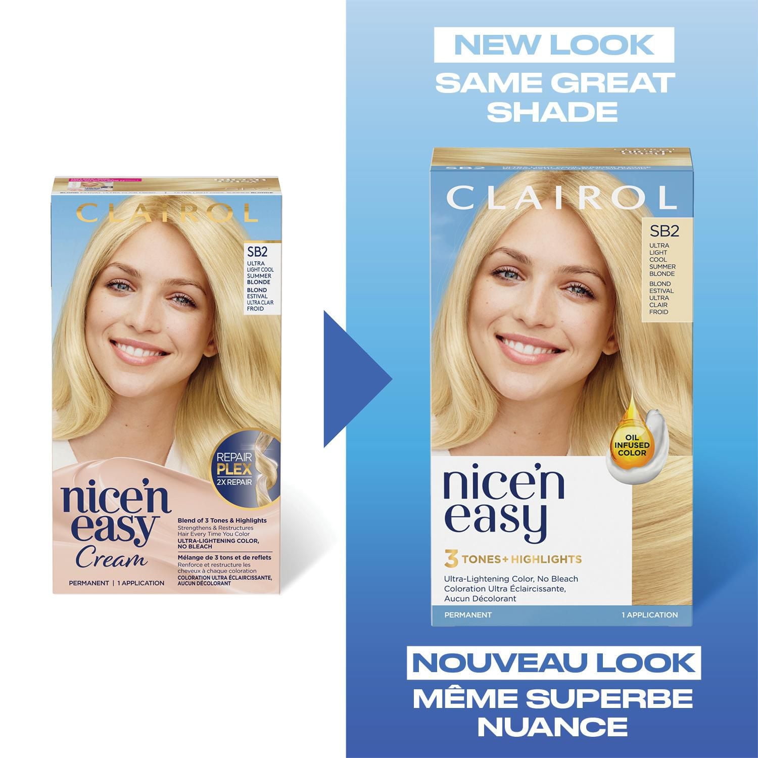 Clairol Nice'n Easy Permanent Hair Dye