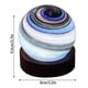 thumbnail image 5 of Glass Art Moon Night Light, Starry Dream Planet LED Lamp, Soft Glow Bedside Nightlight for Bedroom & Office, 5 of 5