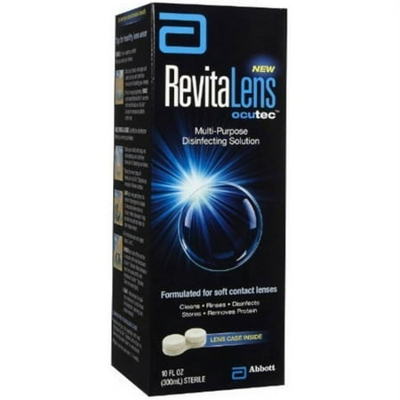 Abbott Revitalens Multi Purpose Solution, 10 FL OZ (Pack of 3)