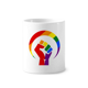 thumbnail image 1 of Cepillo de dientes titular de la pluma Mug de ceramica blanca taza 350ml, 1 of 2