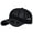 Black, variant on ZHENHONG Womens and Mens Baseball Caps Classic Mesh Sun Hat Plain Adjustable Outwork Dad Hat Cozy Visor Hat Black