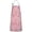 Pink Cow Bear, variant on White Cow Strawberry Jar Pattern Apron-Garden Aprons for Women with Pockets-Cotton Linen Waterproof Kitchen Cooking Gardening Aprons Adjustable for Kitchen,Cooking,BBQ and Salon 33x27 Inch