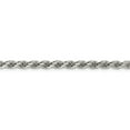 thumbnail image 2 of 925 Sterling Silver 4.25mm Rope Chain Necklace Pendant Charm, 2 of 9