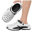 thumbnail image 5 of OYXSER Garden Clogs Slip Lightweight Casual Shoes Solid Color Non Slip Breathable Thick Soled Shoes Unisex EVA Waterproof Slip-On Shoes with Arch Support, 5 of 7