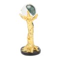 thumbnail image 4 of Escultura de pájaro en rama, exquisita rama de resina abstracta, adorno de rama de resina, figura de rama de resina, rendimiento potente, 4 of 9