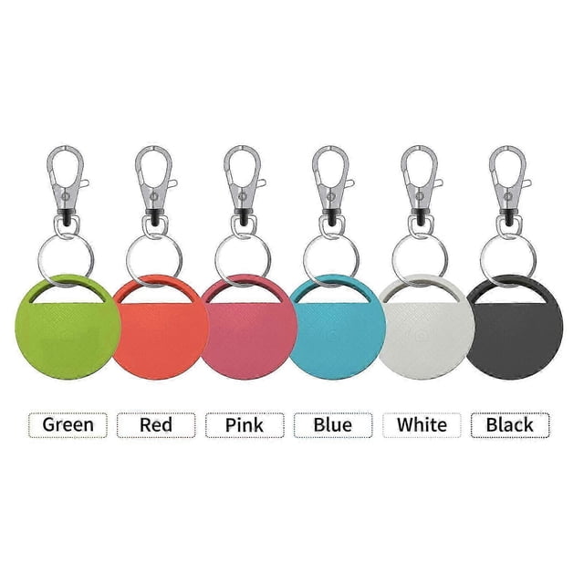Wireless GPS Tracker BT Smart Tracker for Pets/Keys/Bags APP Control Item Locator BT Selfie Shutter Two-way Notification, Pink