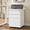White, variant on GALAXHERO 3 Drawer Metal File Cabinet with Lock(No Assembly), Mobile Printer Cabinet & Small Under Desk Filing Cabinet for Home Office, Fits Legal/Letter/A4, White