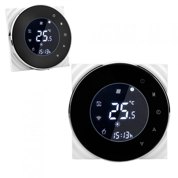 Smart Heating ThermostatThermostat Digital LCD Touching A V Thermostat Thermostat Luxury Finish