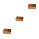thumbnail image 1 of Organizador de almacenamiento Inteprter hecho a mano de madera con Cesta de almacenamiento de mimbre natural, 1 of 6