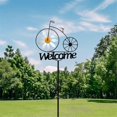 thumbnail image 2 of Pinwheels for Yard and Garden,Welcome Yard Sign with Stakes,Bicycle, 2 of 5