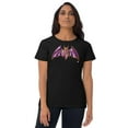 thumbnail image 4 of Batgirl Doodle Amethyst women's graphic t-shirt, 4 of 11