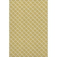 thumbnail image 2 of Addison Rugs Mayfield Washable Transitional Lattice Gold Rectangle Rug, 5' x 7'6", 2 of 6