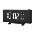 thumbnail image 1 of Horloges de Projection, Sortie 5V 100Ma USB Horloge Numérique Temps Réglable avec Fonction pour la Maison, 1 of 8