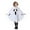 X1 White2, variant on Krdevn Toddler Halloween Hooded Cloak - Glow in The Dark Ghost Hooded Cloak for Boys Girls Kids Party Dress Up Robe,Color:X3 White,Size:4-6 Years