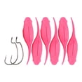 thumbnail image 3 of 6pcs 10cm Swimbait Long Tailed Fake Tadpole Soft Bait Sinking Floating Wobblers, 3 of 12