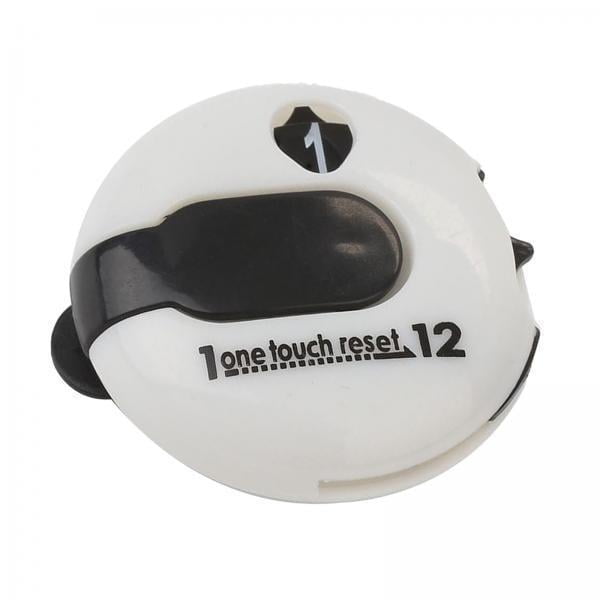 9x de Puntajes para Golf Accesorio para de Golpes para Golf en Miniatura de Puntaje de hasta 12 Sunnimix Contador de puntuación de golf