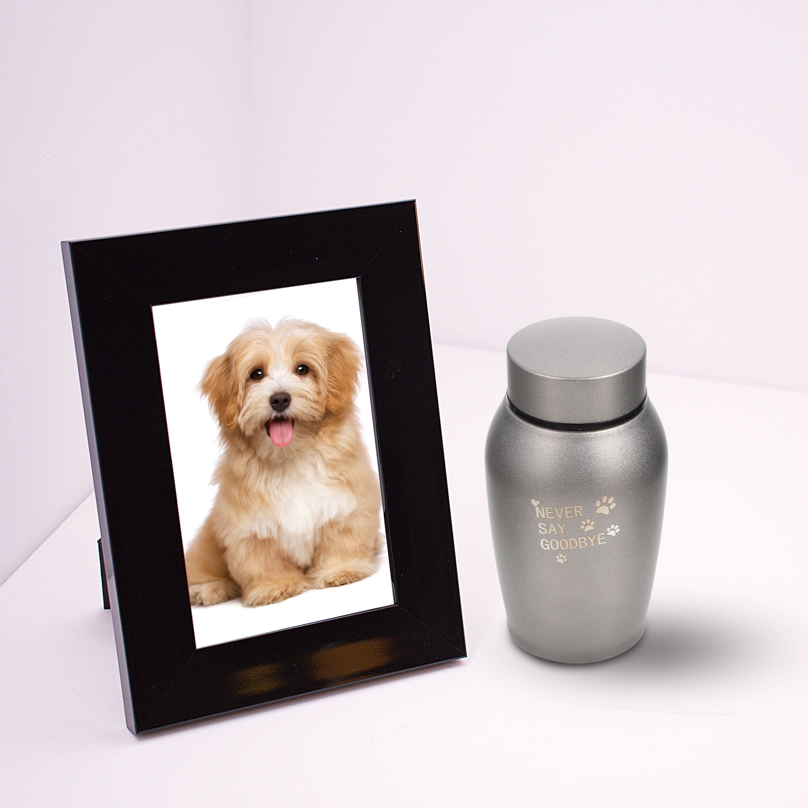 Pet Bone Ash Container Cat Ashes Storage Box Dog Memorial Cremation Urn