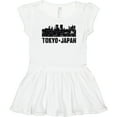 thumbnail image 3 of Inktastic Tokyo Japan City Skyline with Grunge Girls Toddler Dress, 3 of 5
