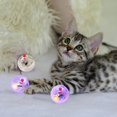 thumbnail image 4 of Zickupy Juguete para Mascotas: 4 Pelotas LED Brillantes para Gatos, 3.5 cm, 4 of 8