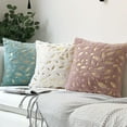 thumbnail image 2 of New Modern European Plaid Pillow Cover Plush Gilding Office Home Sofa Cushion Cover, 2 of 6