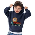 thumbnail image 4 of WRKEKC Hoodies for Toddlers Print Pullover Hoodie Comfortable Soft Cozy Long Sleeve Sweatshirts for Fall Winter 2-7 Years, 4 of 5