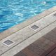 thumbnail image 3 of 4 luces LED empotrables para fuente, foco de suelo impermeable IP67, CA 85-265 V, para exteriores, cuadradas., 3 of 5