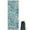 Blue Pioneer Flower, variant on Gray Geometric Quatrefoil Pattern Hot Yoga Mat Towel Non Slip for Hot Yoga - Quick-Drying Yoga Mat Cover with 4 Corner Pockets with Travel Bag - Hot Yoga Towel Non Slip 70"x26"