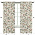 thumbnail image 5 of Vintage Floral Semi-Sheer Rod Pocket Curtain Panels (Set of 2) by Sweet Jojo Designs, 5 of 5