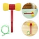 thumbnail image 4 of Martillo de plástico blando para golpear, mazo, juego interactivo, juguete para golpear topos, accesorios para niños pequeños., 4 of 6