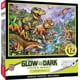 thumbnail image 1 of Masterpieces – Rompecabezas de 500 piezas que brilla en la oscuridad, imágenes ocultas del valle de los dinosaurios, diversión para adultos, familia, niños, 15 x 21 pulgadas, 1 of 5
