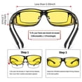 thumbnail image 3 of Gafas de conducción con visión nocturna URUMQI Fit Over, 3 of 5