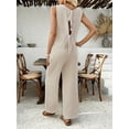 thumbnail image 6 of EASYBRAUS Women Sleeveless Denim Blazer and Pants Set Summer 2026 Casual Business Outfit S-XXL, 6 of 10