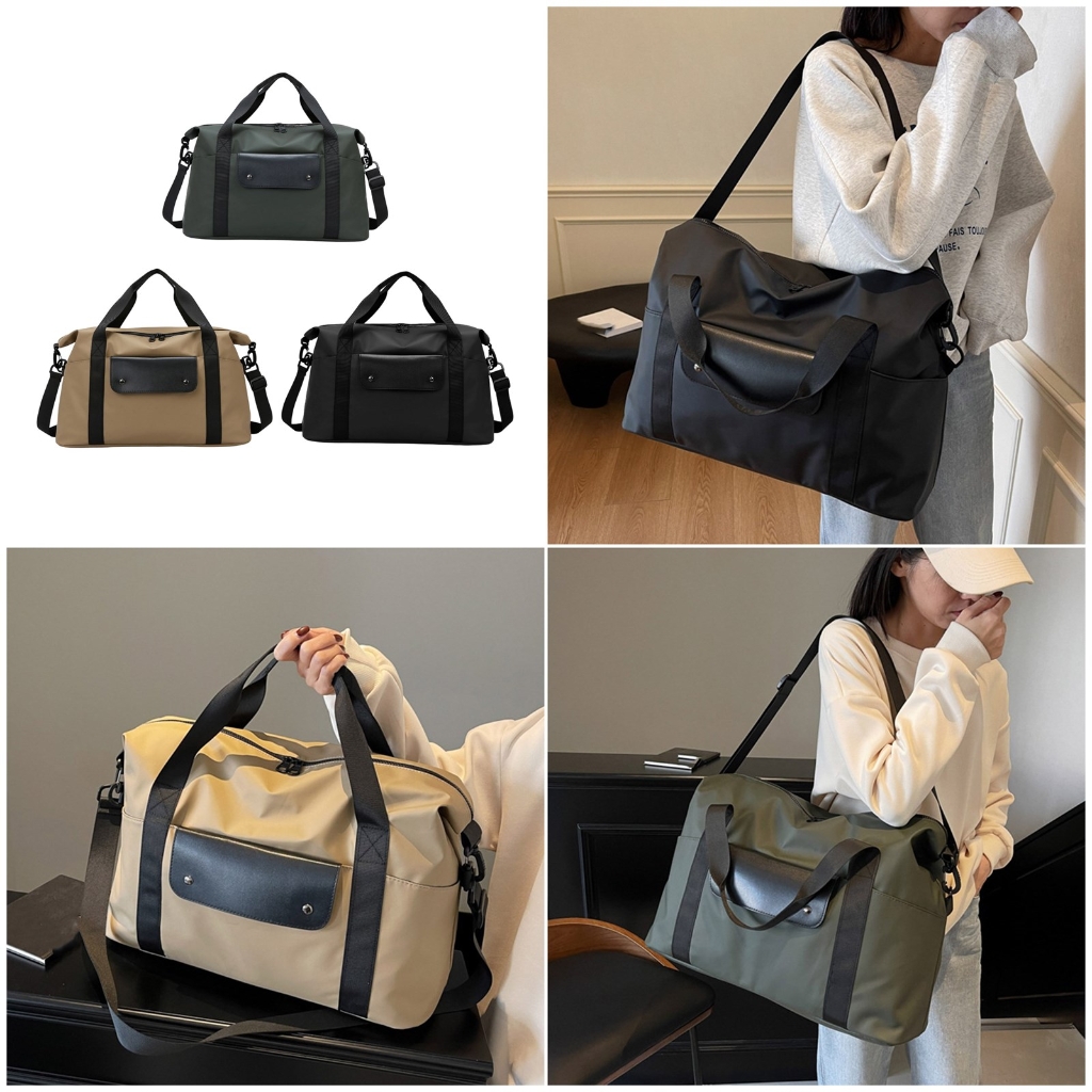 Yokua Travel Duffle Bag Sports Gym Toted Bag Carrys on Weekender Bag Overnight Bag