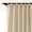 Grey, variant on Gauze Striped Curtains, Boho Linen Gauze Tie Top Hanging Curtains Light Filtering Door Window Treatment 2 Panel Curtain Drapes for Living Room Home Décor Black on Beige (72"x42" Each Panel)