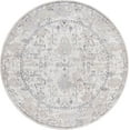 thumbnail image 2 of Rugs.com Oregon Collection Rug – 5 Ft Round Ivory Low-Pile Rug Perfect For Kitchens, Dining Rooms, 2 of 9