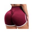 thumbnail image 4 of Women's High Waisted Workout Shorts, Stretch Athletic Running Shorts for Fitness and Activewear, 4 of 5