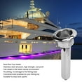 thumbnail image 3 of Stainless Steel Heavy Duty Boat Rod Cup Holder, Easily Disassembled, No Mounting Screws Required, Suitable for Multiple Flange Angles, High Strength Material for Boats and, 3 of 7