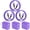 Purple, variant on USB C Charger Block Fast Charging, 3 Pack 20W PD Charging Box with 6FT USB C to C Charging Cable, Type C Block USB C Wall Charger Adapter Charger Station Compatible for iPhone Samsung Android, Mixed