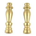 thumbnail image 1 of 2 Pack 1-1/2" Brass Finials, 1 of 2
