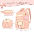 thumbnail image 2 of Inadays School Backpack Set Cute Bookbag With Lunch Bag Pencil Case Set for Elementary Preschool Middle, 2 of 7