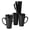 Blackset, variant on 16oz Funnel Ceramic Tall Coffee Mugs for Coffee, Tea, Cocoa, Latte, Milk