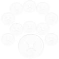 thumbnail image 1 of KONTONTY 100 Pcs Crochets Réutilisables Transparents en Plastique pour Garage, 1 of 6